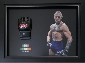 conor mcgregor autographed glove